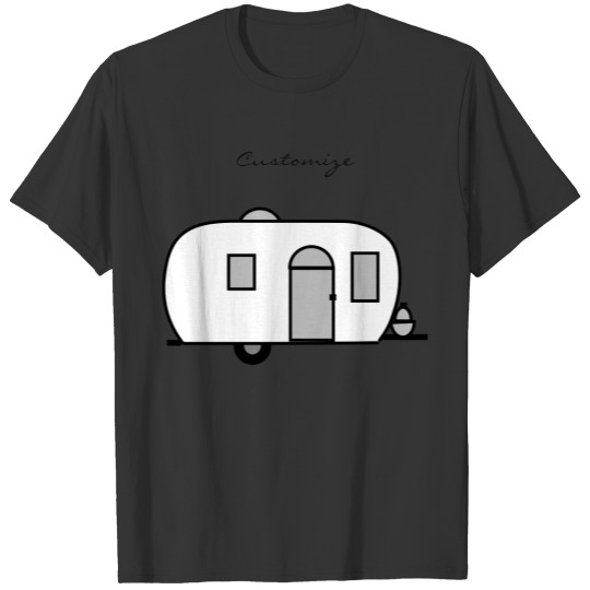 Rounded travel trailer Thunder_Cove T-shirt