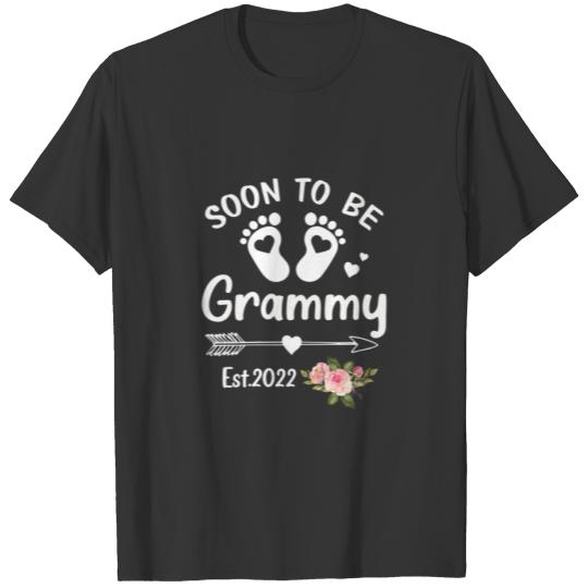 Womens Soon To Be Grammy 2022 Mother's Day For New T-shirt