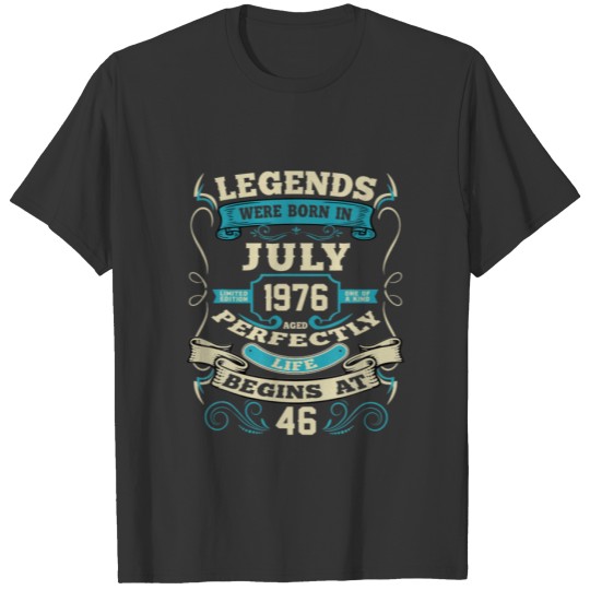 Vintage Classic Retro 1974 Born - Best Of 1984 T-shirt