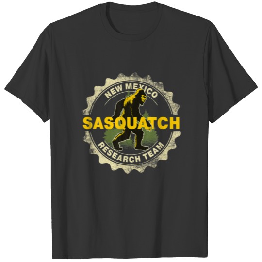 New Mexico Sasquatch Research Team Bigfoot Believe T-shirt
