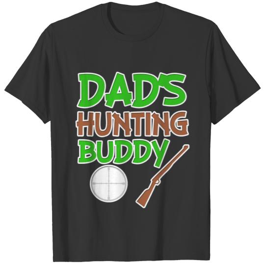 Dad's Hunting buddy baby T-shirt