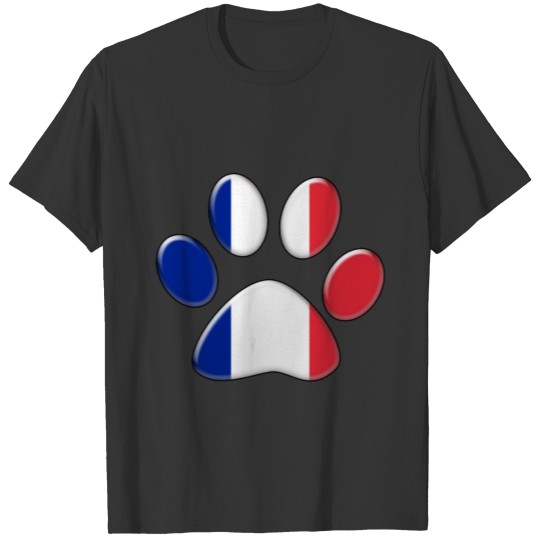 French patriotic cat T-shirt