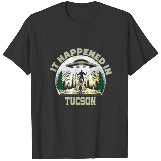 Alien UFO In tucson City Sleeveless T-shirt