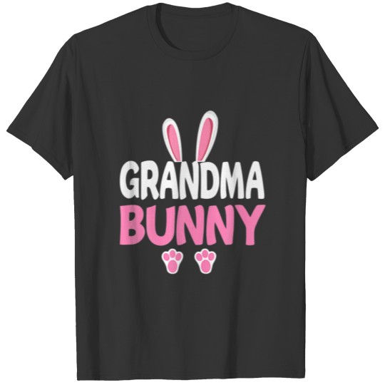 Grandma Easter Bunny Family Matching Easter T-shirt