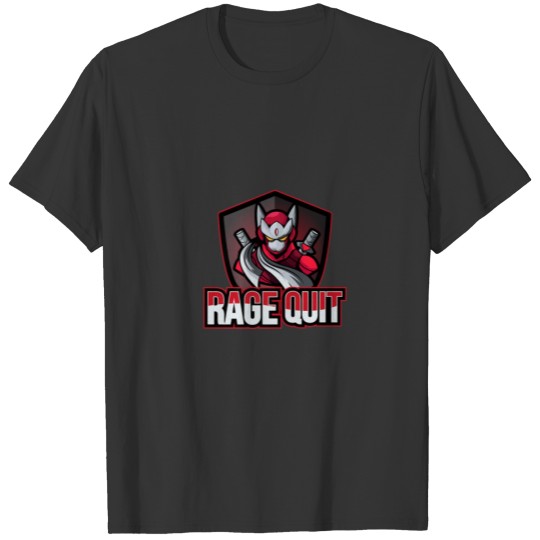 Rage Quit I Computer PC Trouble T-shirt