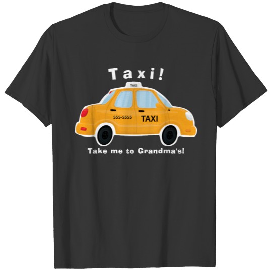 Cute Taxi Cab  - Baby - Toddler - Kids T-shirt