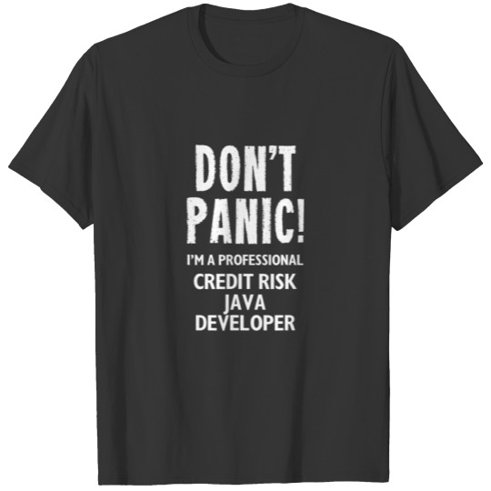 Credit Risk Java Developer T-shirt