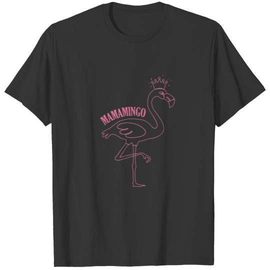 Mamamingo Flamingo Mom Mama T-shirt
