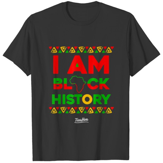 I Am Black History Month BLM Afrocentric T-shirt