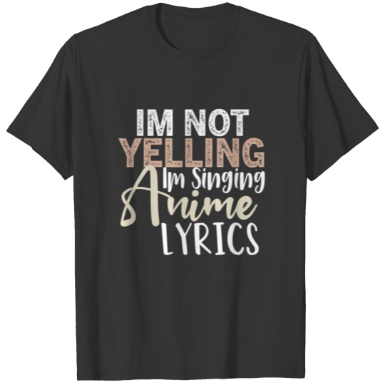 Anime Meaning Authenthic Notable Ingenious Magical T-shirt