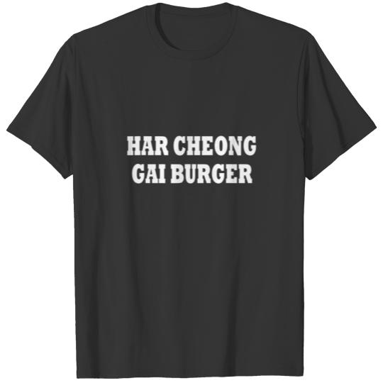 Har Cheong Gai Burger Costume Halloween T-shirt