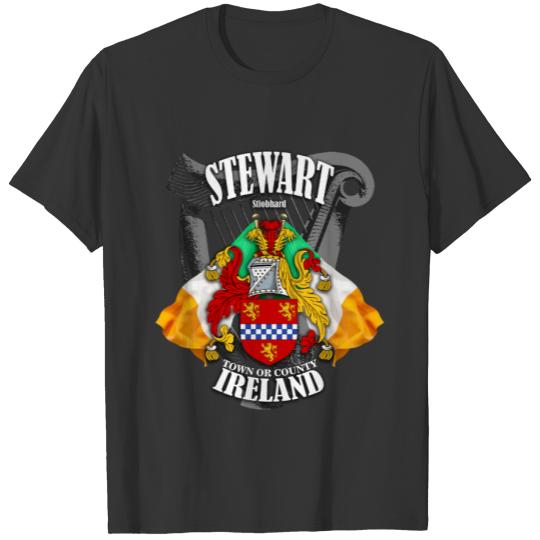 Stewart Crest Coat of Arms *Add Location* T-shirt