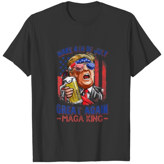 Trump 2024 - Ultra Maga King Make 4Th Of July Grea T-shirt