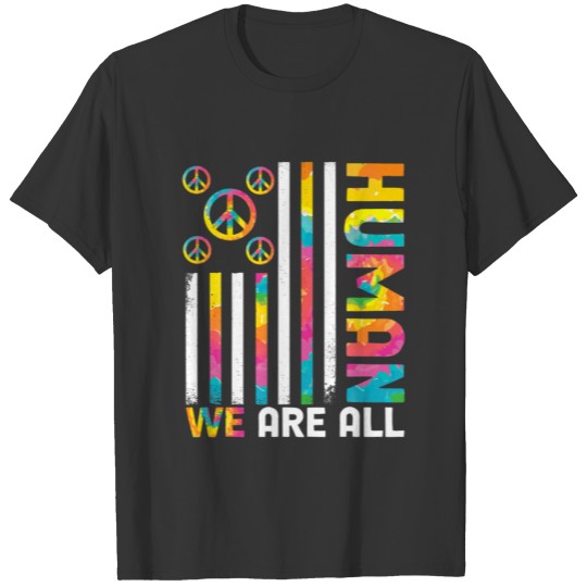 LGBT Flag Gay Pride Month We Are All Human Pride A T-shirt