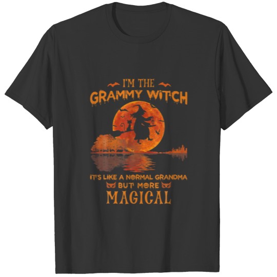 I'm The Grammy Witch Like A Normal Grandma Hallowe T-shirt