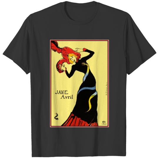 : Toulouse-Lautrec - Jane Avril T-shirt