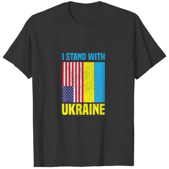 Ukrainian Lover Quote Ukraine Cool I Stand With Uk T-shirt