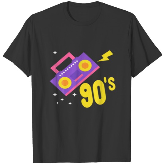 Ghetto Blaster Back To 90'S Party Hip Hip Rap R T-shirt