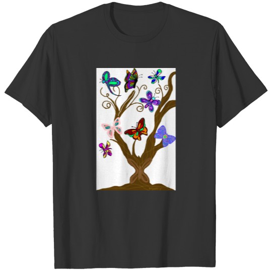 Butterfly tree Series T-shirt
