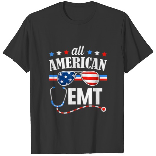 4Th Of July Nurse EMT Emergency Medical Technician T-shirt