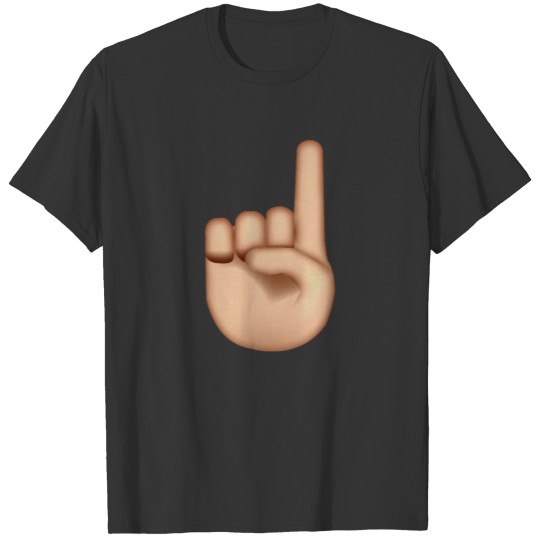 Up Pointing Hand - Emoji T-shirt