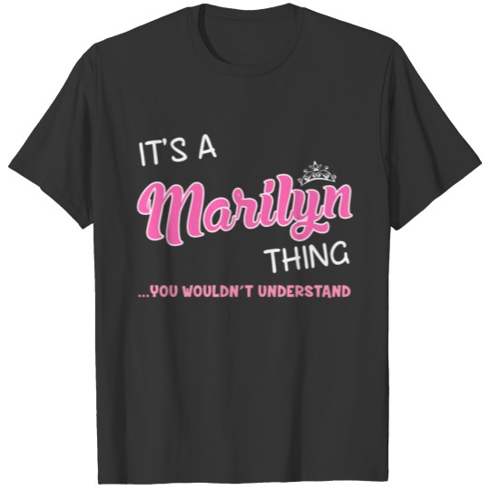 It's a Marilyn thing you wouldn't understand Plus Size T-shirt