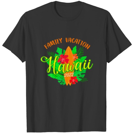 Family Group Aloha Family Vacation Hawaii Hawaiian T-shirt