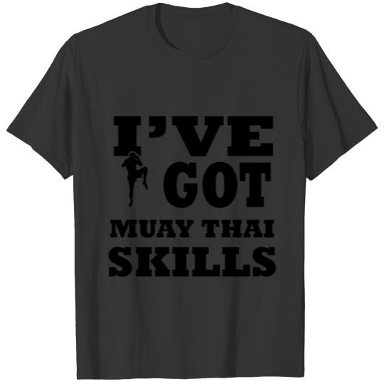 Muay Thai Martial Arts designs T-shirt