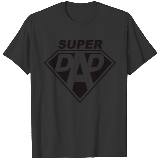 Allin Gray Black Stencil "Super Dad" T-shirt