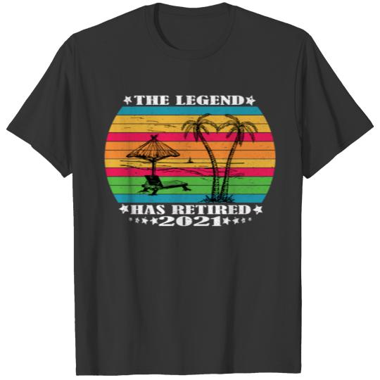 The Legend Has Retired 2021, Retirement  Men Wo T-shirt