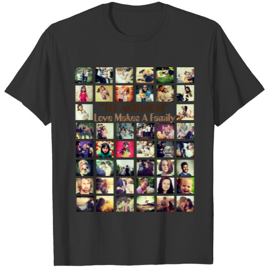 Personalized your text and photo collage here T-shirt