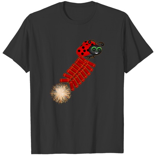 Firecracker Ladybug T-shirt
