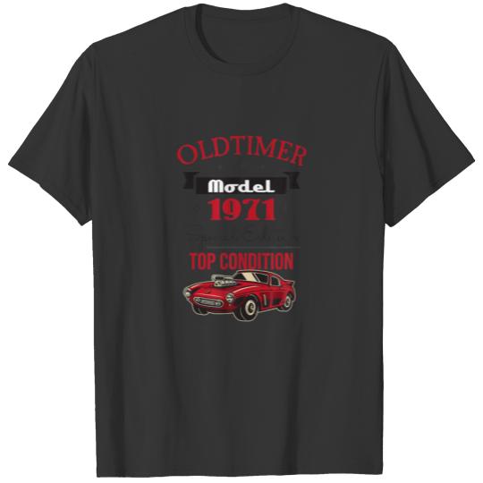 Oldtimer Model 1971 Birthday Gift T-shirt