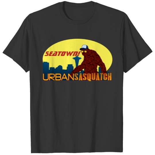 Urban Sasquatch - Seattle - SEATOWN! T-shirt