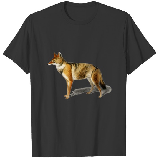 Vintage FOX WOLF golden jacket al illustration T-shirt