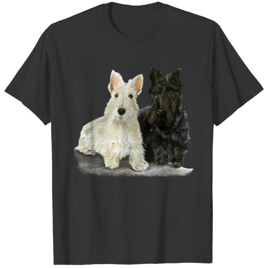 Scottish Terriers , Canine Sweat T-shirt