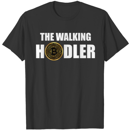 Crypto Investor - The walking hodler w T-shirt
