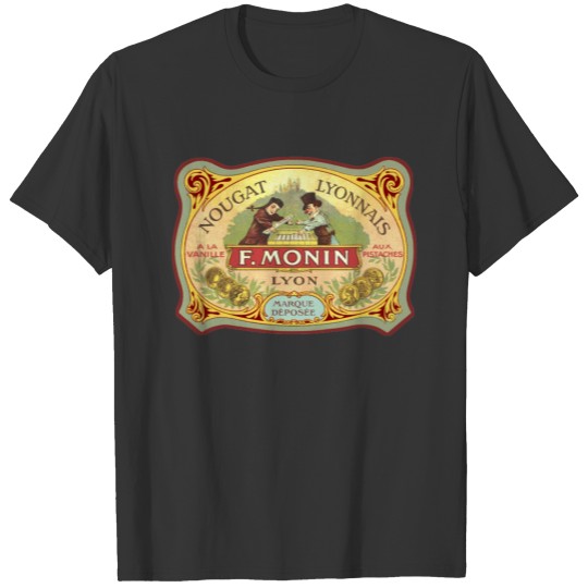 Vintage French Candy Label T-shirt
