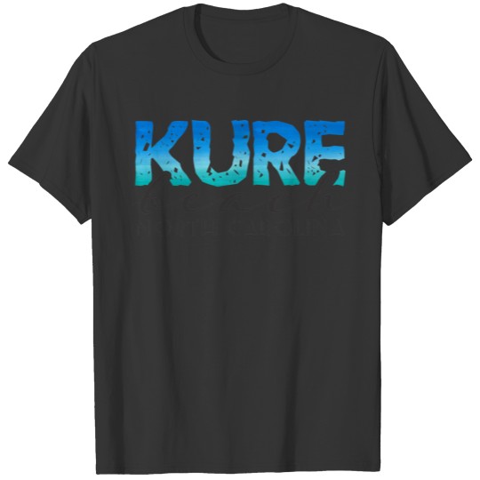 Kure Beach North Carolina Grunge T-shirt