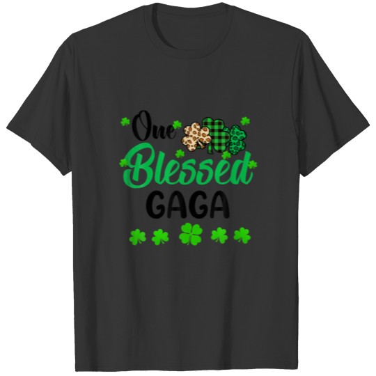 One Lucky Gaga Clover St. Patrick's Day Irish T-shirt