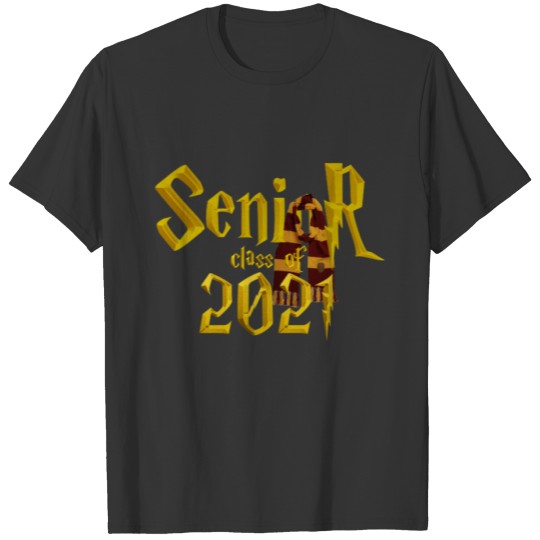 Class of 2021 Senior 90s 20s Style Magic T-shirt