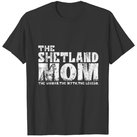 The Shetland Pony Mom Horse Owner Sleeveless T-shirt