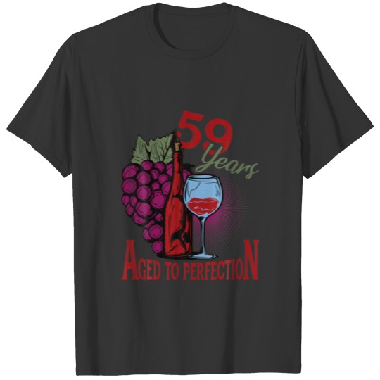 59 Birthday Men Women 59 Years 59Th Birthday T-shirt