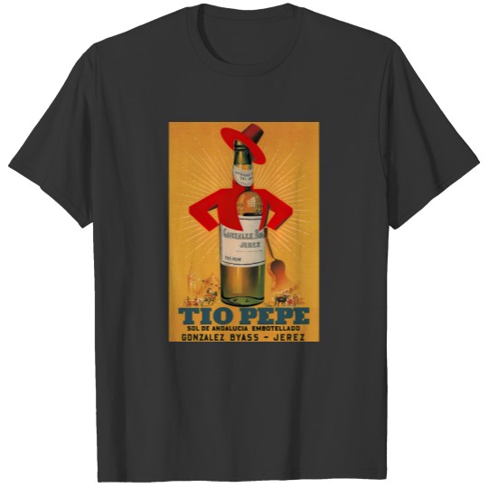 Tio Pepe, Sol de Andalucía embotellado, c. 1950s Sleeveless T-shirt