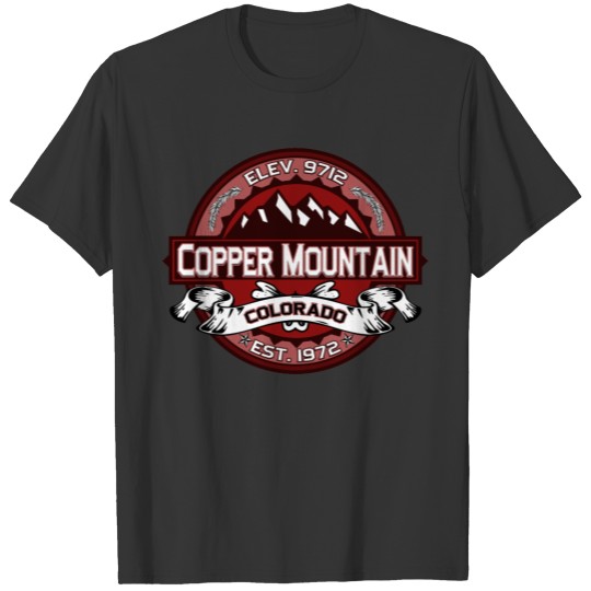 Copper City Logo Red T-shirt