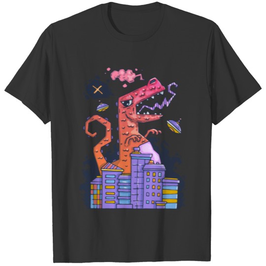 Dino Monster Attack T-shirt
