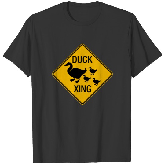 Duck Crossing Warning Sign, USA Sleeveless T-shirt