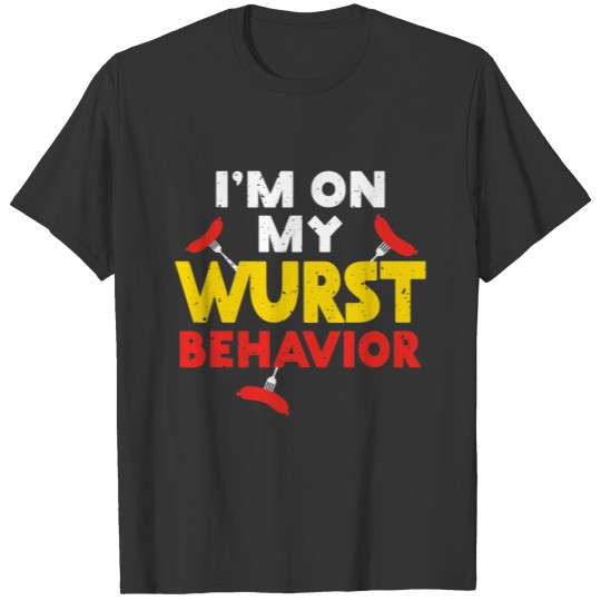 Funny Wurst Behavior Oktoberfest Foodie Plus Size T-shirt