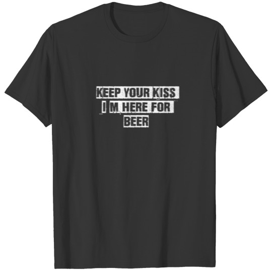 Womens Vintage Funny Saying Keep Your Kiss I'm Her T-shirt