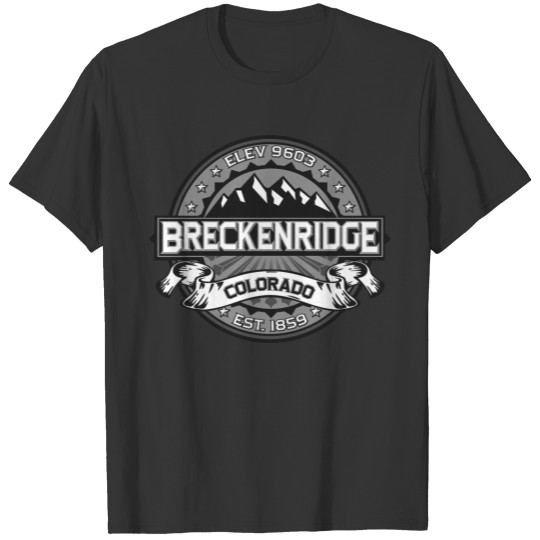 Breckenridge Grey Logo T-shirt
